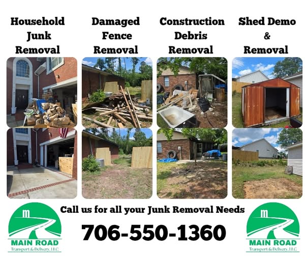 Augusta Cleanouts junk removal team serving Augusta GA and the CSRA