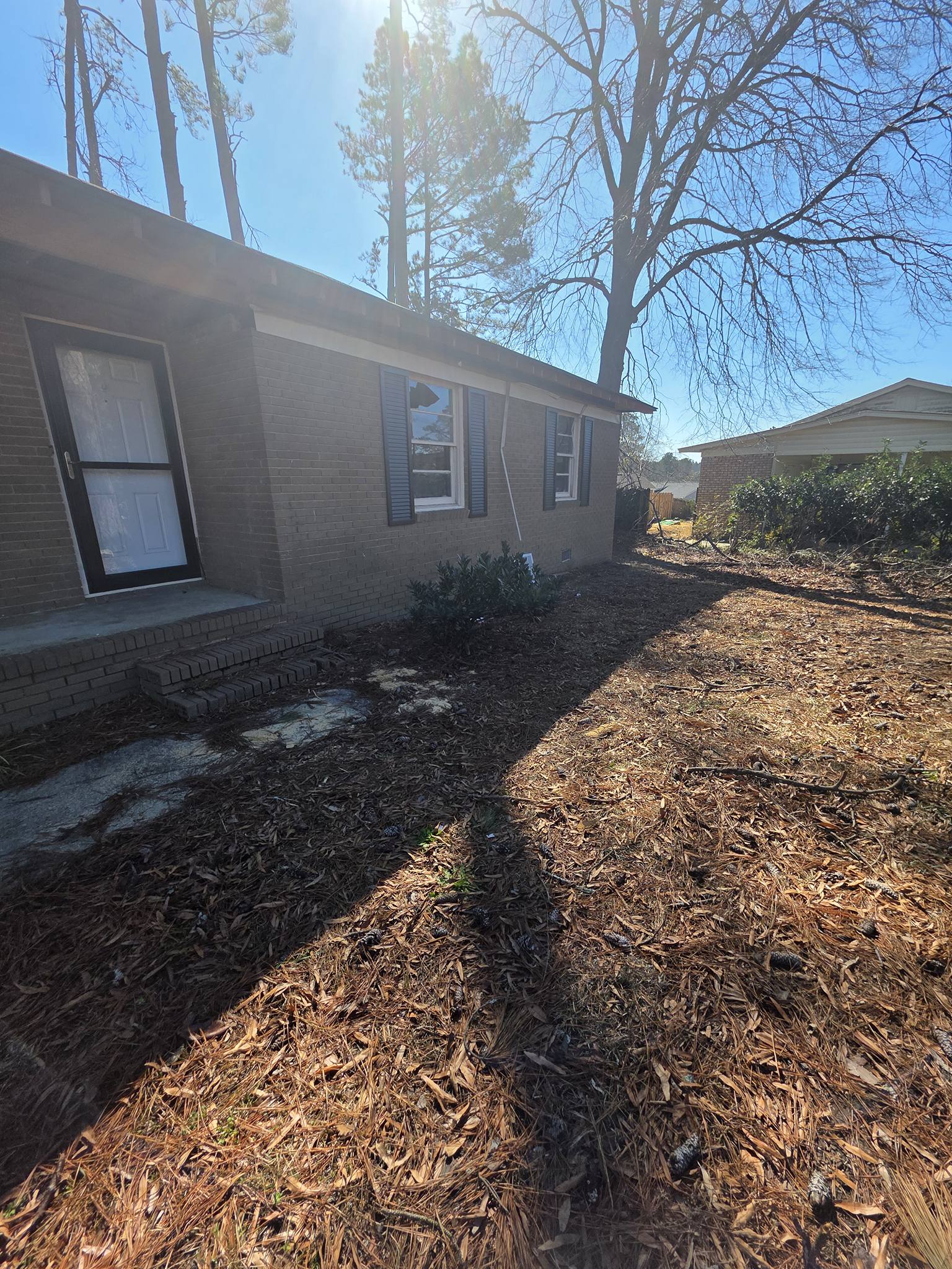 Full exterior property cleanout completed by Augusta Cleanouts